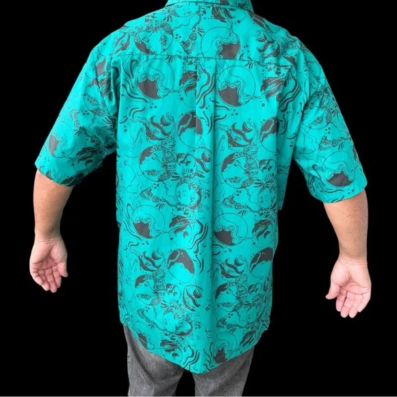 Nake’u Awai Hawaiian Shirt Pullover Men’s 2XL - Picture 5 of 6